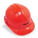 Casco de seguridad rojo santul