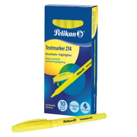 MARCATEXTOS RESALTADOR PELIKAN 214VE COLOR VERDE 1 PIEZA
