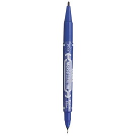 MARCADOR PERMANENTE ZEBRA MCKIE COLOR AZUL 1 PIEZA