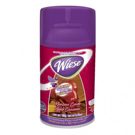 AROMATIZANTE AEROSOL BREEZE MATIC WIESE MANZANA CANELA 180 GR