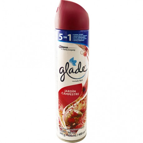 Glade aerosol jardin campestre 400 ml