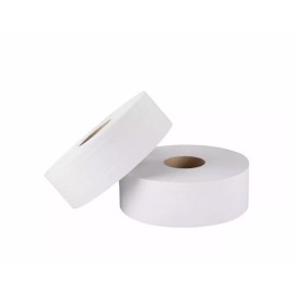 PAPEL HIGIENICO BOBINA FAPSA 3320 JR HOJA DOBLE DE 200 M X 9 CM 12 PZAS