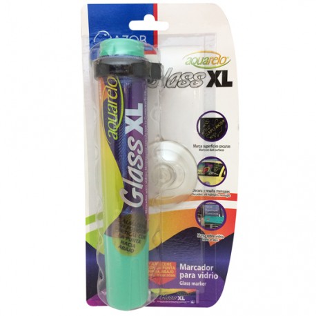 MARCADOR PARA VIDRIO AZOR COLOR VERDE 1 PZA
