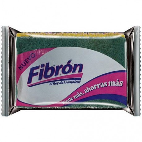 FIBRA ESPONJA FIBRON DE USO DOMESTICO 1 PZA