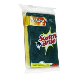 FIBRA ESPONJA SCOTCH-BRITE DE USO DOMESTICO 1 PZA