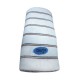 JERGA CARPE COLOR BLANCA DE 50 CM X 25 M 1 PZA