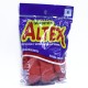 GUANTES DE HULE ALTEX DEL NUMERO 8 USO DOMESTICO COLOR ROJO 1 PZA