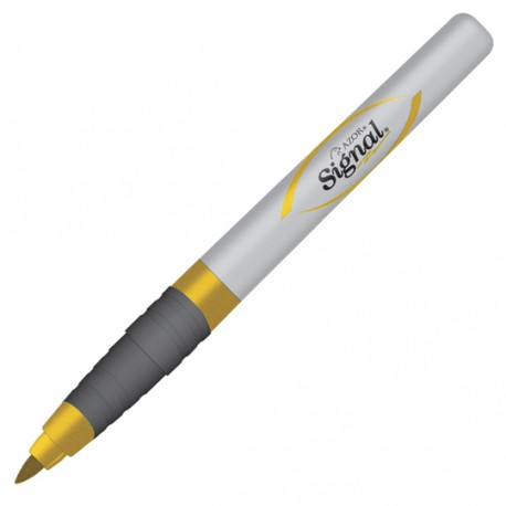 MARCADOR PERMANENTE AZOR SIGNAL 30005 COLOR AMARILLO 1 PIEZA