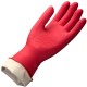 GUANTES DE LATEX VITEX DEL NUMERO 7 USO MULTIUSOS COLOR ROJO 1 PZA