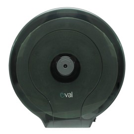 DESPACHADOR DE PAPEL HIGIENICO JUMBO SR OVAL MEDIDAS 34.8 X 35.3 X 13 CM HUMO 1 PZA