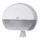 DESPACHADOR DE PAPEL HIGIENICO MAXI TORK MEDIDAS 43.7 X 36 X 13.3 CM COLOR BLANCO 1 PZA