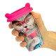 VASO PARA CAFE JUST MUSTARD EN FORMA DE GATO DE 350ML