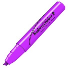 MARCATEXTOS RESALTADOR AZOR SUBRAYADOR 2450RS COLOR ROSA FLUORESCENTE 1 PIEZA