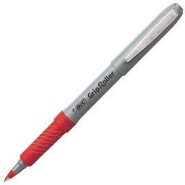 PLUMIN ROJO BIC GRIP ROLLER TIPO DE PUNTA FINA 1 PIEZA