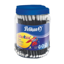 PLUMIN ROJO PELIKAN MARKANA TIPO DE PUNTA REDONDA 1 PIEZA