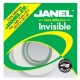 CINTA ADHESIVA INVISIBLE JANEL 810 COLOR TRANSPARENTE DE 18 MM X 33 M 1 PZA