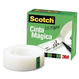 CINTA ADHESIVA MAGICA SCOTCH 810 DE 18 MM X 33 M 1 PZA