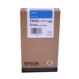 TINTA EPSON T6022 T602200 COLOR CYAN