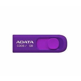 MEMORIA USB ADATA C008 16GB RETRACTIL MORADA