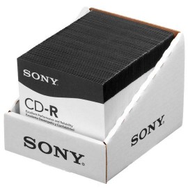 DISCO COMPACTO CD-R SONY CDQ80SE CAPACIDAD 700 MB VELOCIDAD 48X PRESENTACION PAQUETE DE 100 PIEZAS