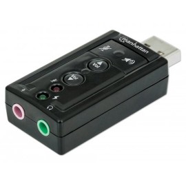 Convertidor USB 2.0 a Tarjeta Sonido 7.1