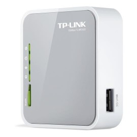ROUTER INALAMBRICO PORTÁTIL 3G TP-LINK TL-MR3020 VELOCIDAD 150 MBPS