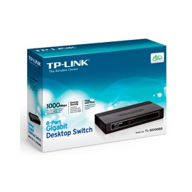 SWITCH NO ADMINISTRABLE TP-LINK TL-SG108 8 PUERTOS